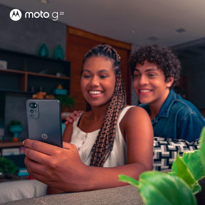 Actual product image Motorola Moto G22 (64 GB, Cosmic Black, 6.50", Dual SIM, 50 Mpx, 4G)