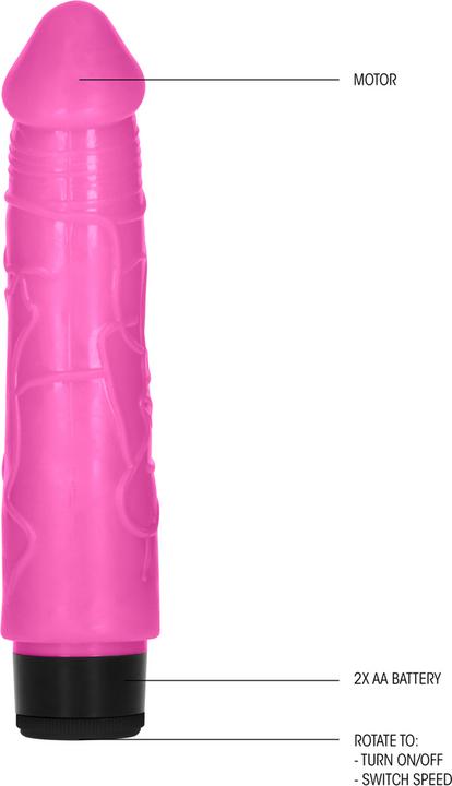 Produktbild Doc Johnson 8 Inch Thick Realistic Dildo Vibe