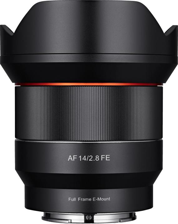 Image du produit Samyang AF 14mm F2.8, Sony E-Mount (Sony E, Plein format, APS-C / DX)