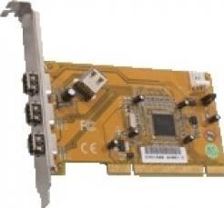 Actual product image Dawicontrol DC-1394 PCI - 3+1 - Port IEEE 1394 FireWire PCI Controller