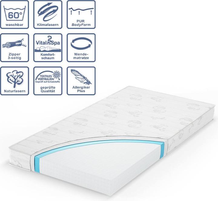 Actual product image VitaliSpa Kids (70 x 140 cm)