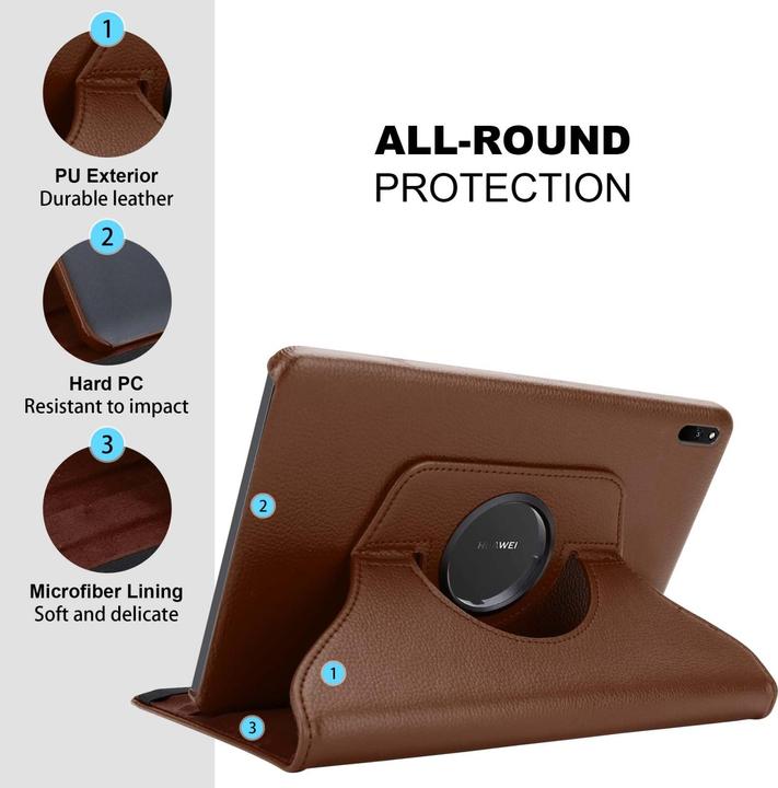 Immagine prodotto Cadorabo Coperchio in gomma per tablet Book (NO Wake Up) (Huawei MatePad 11 (2021))
