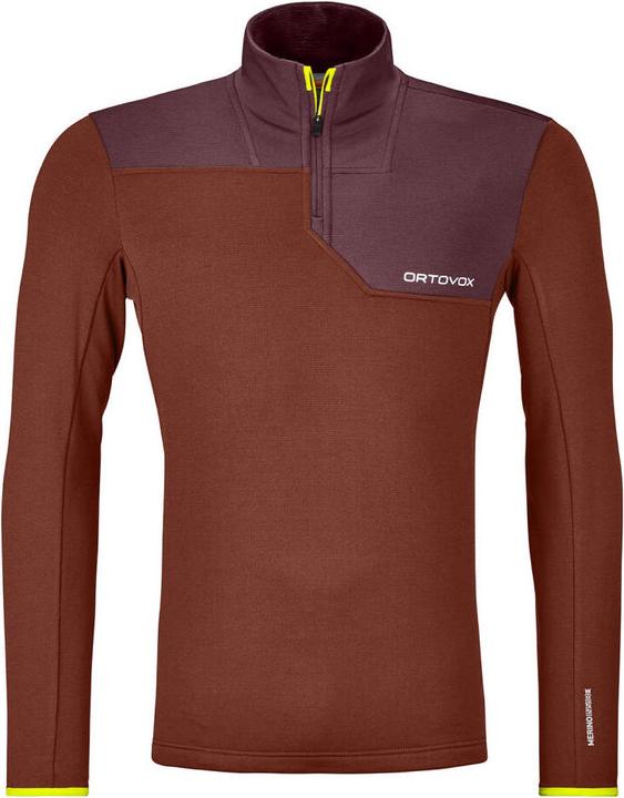 Actual product image Ortovox Fleece Light Zip Neck (S)