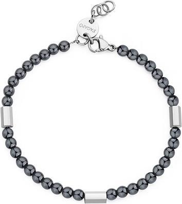 Immagine prodotto Sagapo S'Agapo Riot Srt12 Hematite Beaded Bracelet
