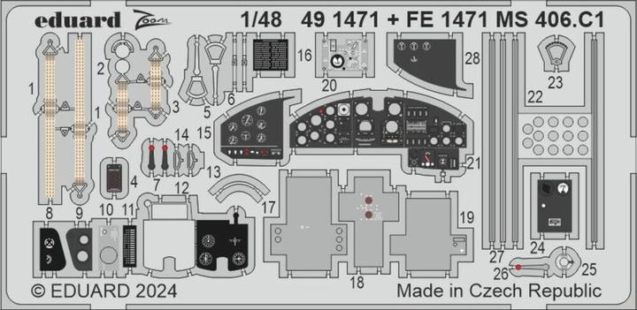 Image du produit Eduard MS 406.C1