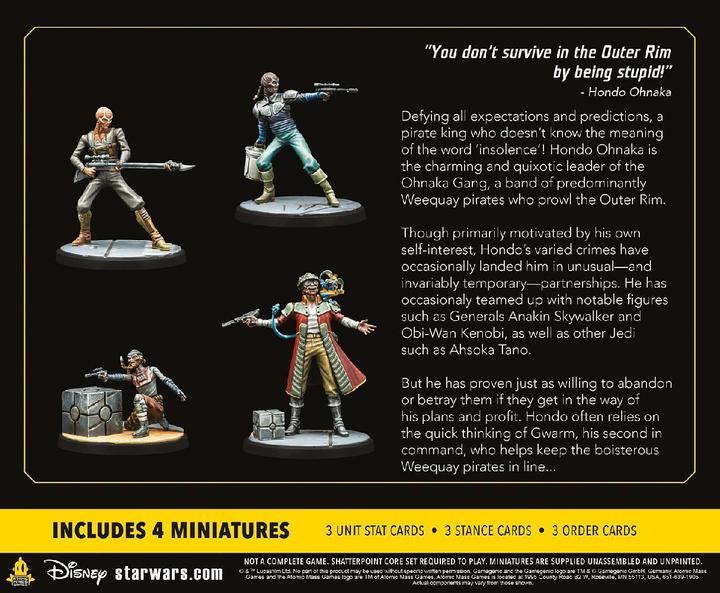 Actual product image Atomic Mass Games AMGD1025 - Star Wars: Shatterpoint - Thats Good Business Squad Pack (Squad Pack A Good (German)