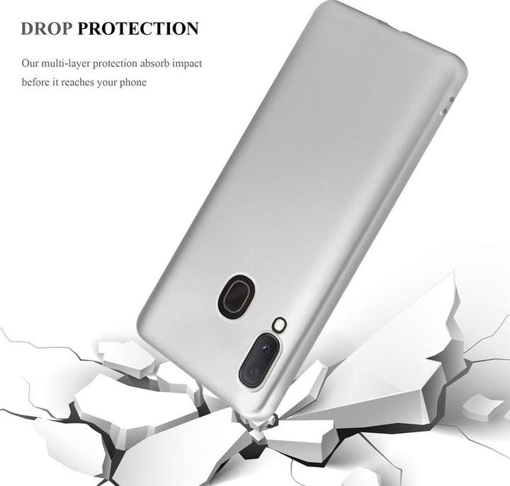 Immagine prodotto Cadorabo Custodia TPU Matt Metallic (Samsung Galaxy A20e, Samsung Galaxy A10e)