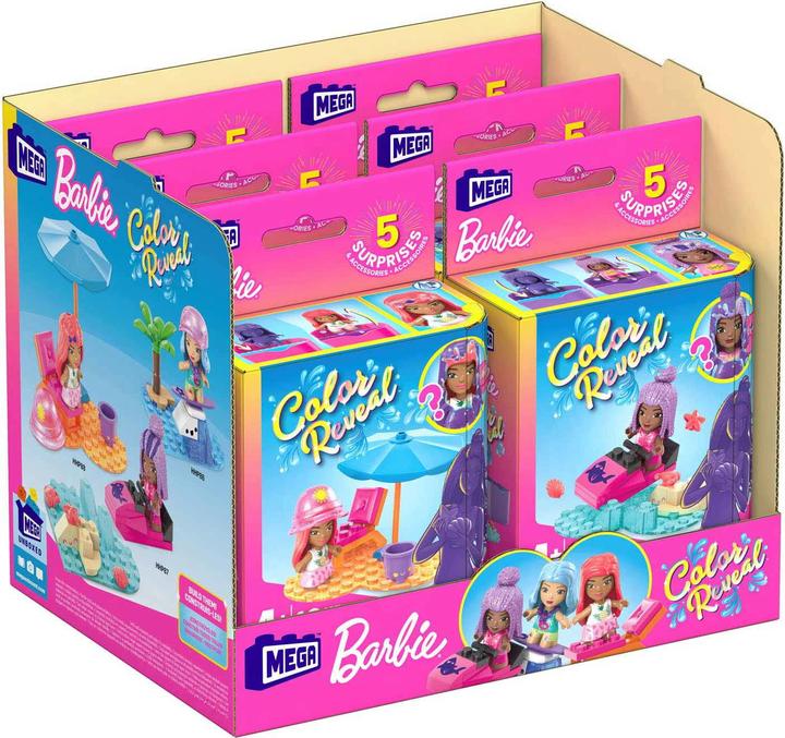 Produktbild Mega Construx Barbie - Bauset Farbe enthüllen