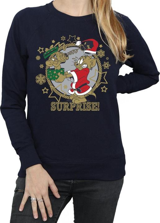 Produktbild Tom & Jerry Christmas Surprise Sweatshirt (S)