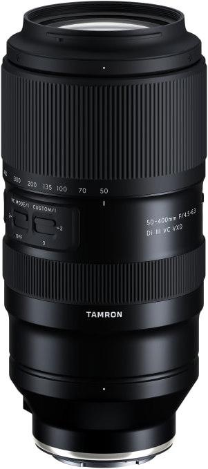 Actual product image Tamron AF 50-400mm F/4.5-6.3 Di III VC VXD (Sony E, APS-C / DX, full size)