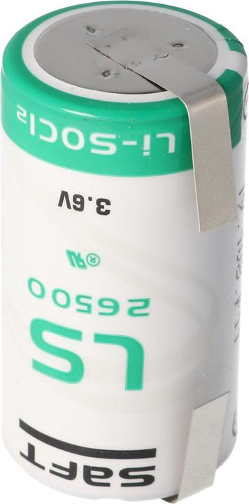 Image du produit Saft Batterie LS26500, C-Size avec cosse à souder en forme de U (1 pcs, C, 150 mAh)