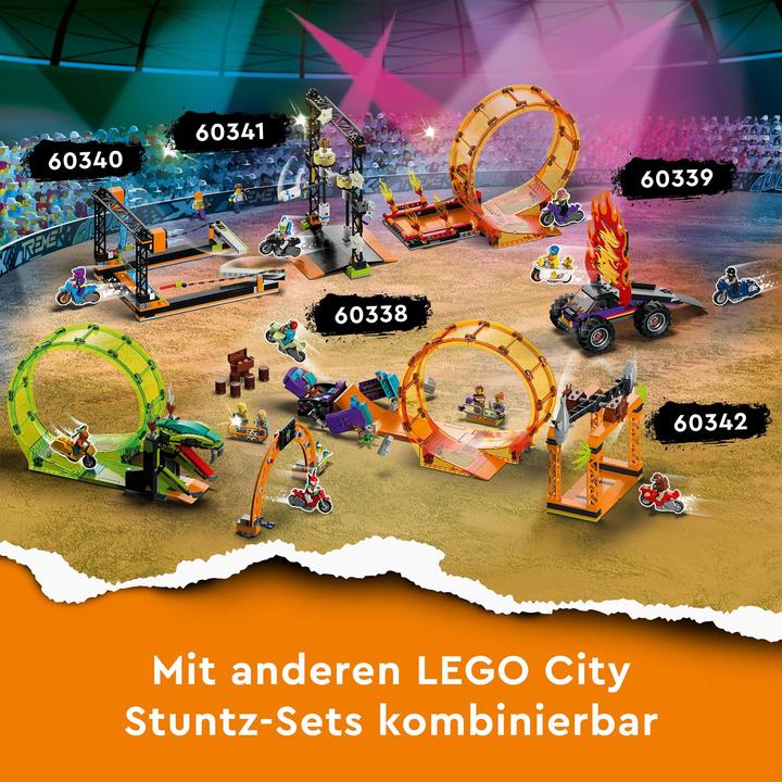 Produktbild LEGO Schimpansen-Stuntlooping (60338, LEGO City)