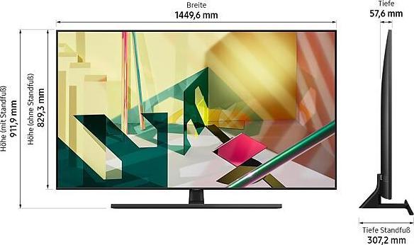Actual product image Samsung QE65Q70T (65", QLED, 4K, 2020)