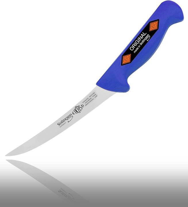Immagine prodotto Eikaso Solingen Set di coltelli professionali a 3 pezzi 1677B, blu (18 cm)