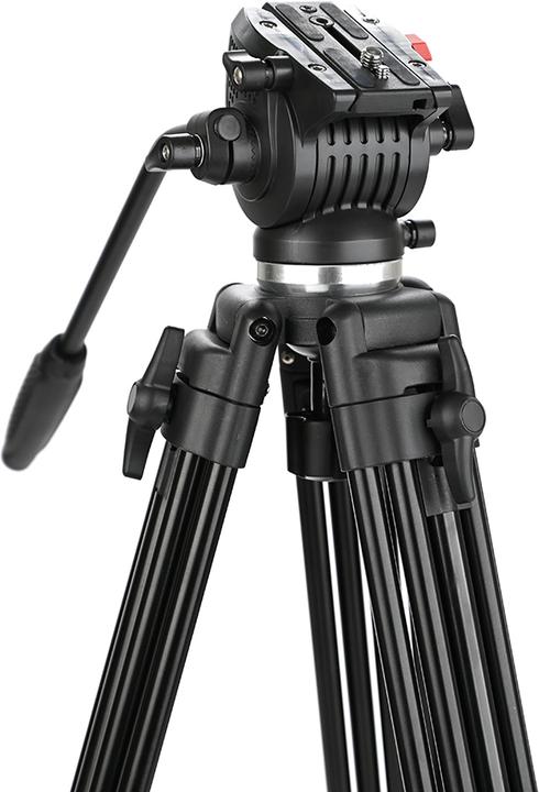 Productafbeelding Caruba Videostar 177 Pro Videostatief + vloeistof gedempte kop