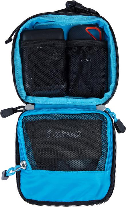 Actual product image F-Stop Accessory Pouch Small Gargoyle (Grey) Black Zipper (Camera shoulder bag)
