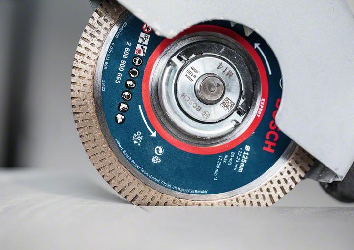 Produktbild Bosch Professional Zubehör EXPERT HardCeramic Diamanttrennscheiben, 125 x 22,23 x 1,4 x 10 mm