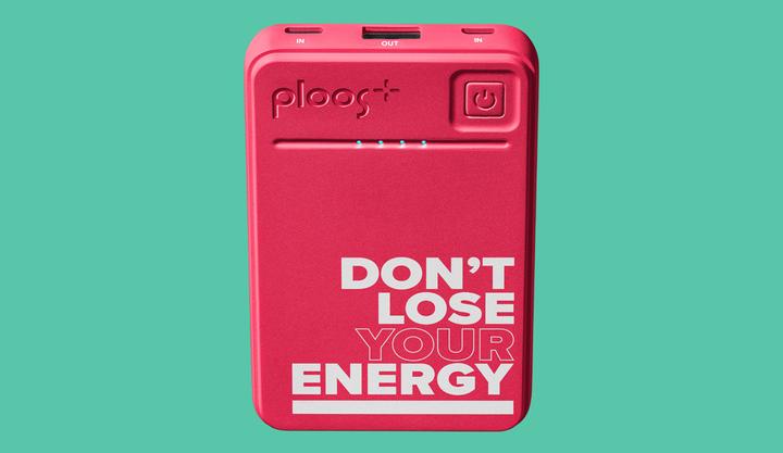 Actual product image Ploos Power Bank 5000 (5000 mAh, 10 W, 25 Wh)