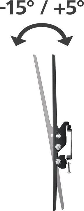 Image du produit Hama Support TV mural, inclinable, 191 cm (75") jusqu'à 40 kg (Mur, 75", 40 kg)