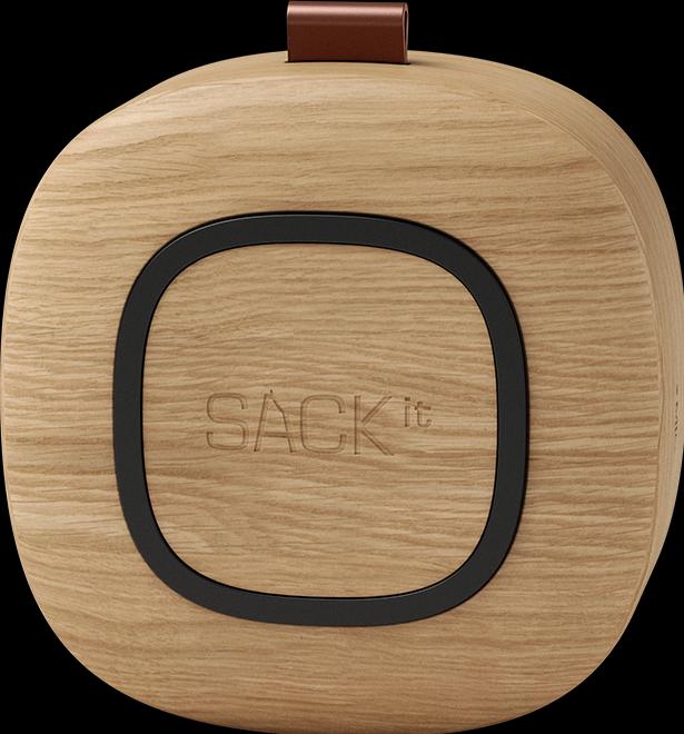 Produktbild SackIT Go Wood - Bluetooth Speaker - Natural Oak (8 h, Akkubetrieb)
