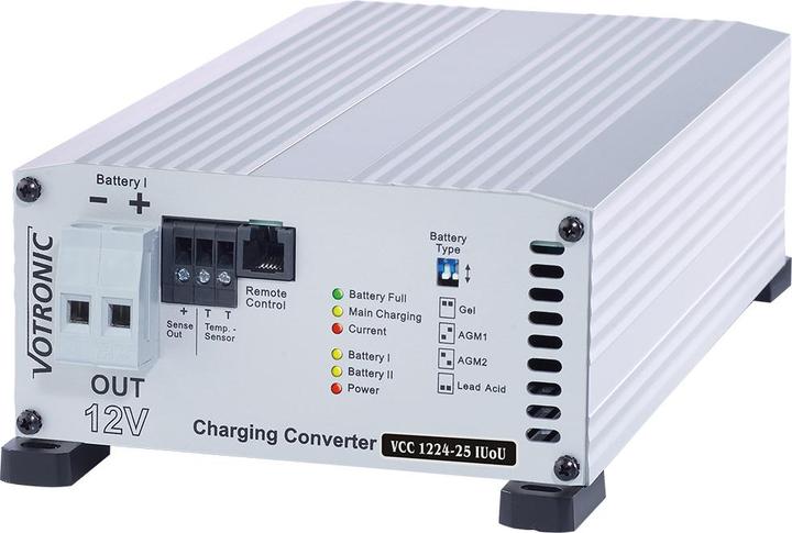 Produktbild Votronic 3311 VCC 1224-25 IUoU 12V zu 24V 25A B2B Ladegerät (12V, 24V, 25 A)