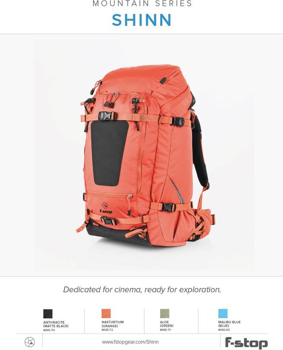 F-Stop Shinn Malibu Blue (80 l)