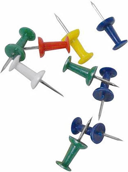 Actual product image Easy Work Pin needles coloured 50 pieces (12 Piece, 95 mm)