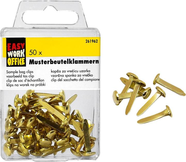 Produktbild Easy Work Musterbeutelklammern 50 Stück (50 x)
