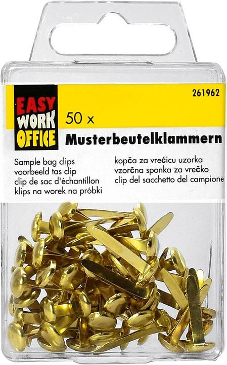 Produktbild Easy Work Musterbeutelklammern 50 Stück (50 x)