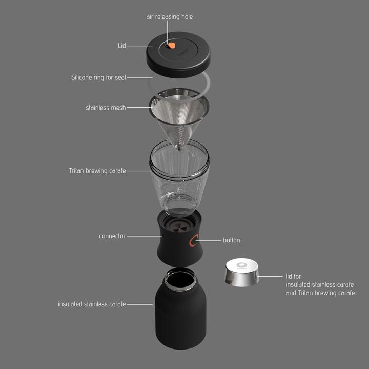 Actual product image Asobu cold brew coffee (1 l)