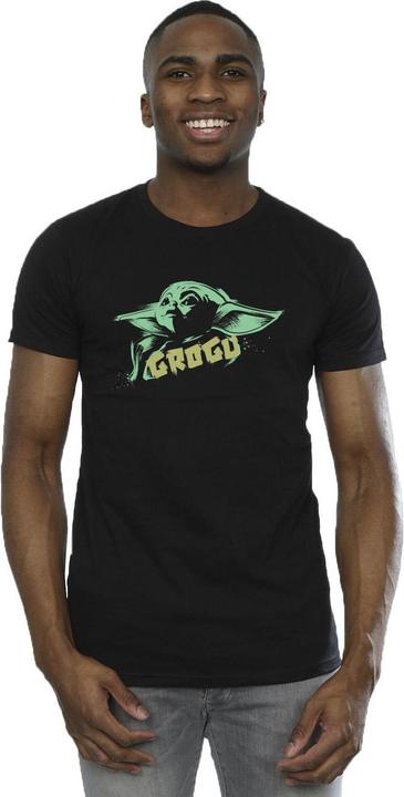 Immagine prodotto Star Wars The Mandalorian Grogu The Child Splat Maglietta Uomo (XL)