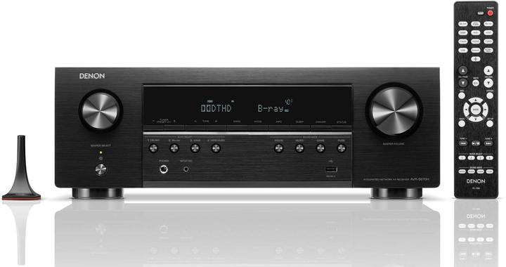 Productafbeelding Denon AVR S670H *zwart* 5.2 Netwerk 8K AV-receiver met HEOS ingebouwd (5.1 kanalen, AM, FM)