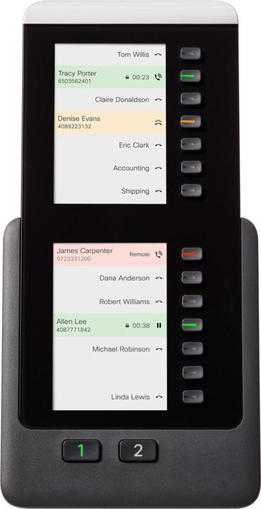 Actual product image Cisco 8800 SERIES AUDIO KEM 28 BUTTON IN NMS IN ACCS