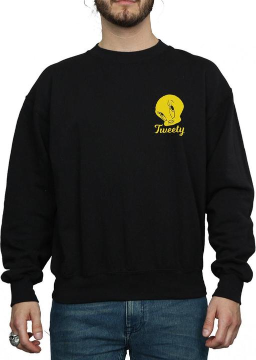 Immagine prodotto Looney Tunes Tweety Pie Head Felpa Uomo (XL)