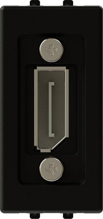 Produktbild IB Connect Multimedia-Zubehör 45x22.5 anthrazit 1x DisplayPort