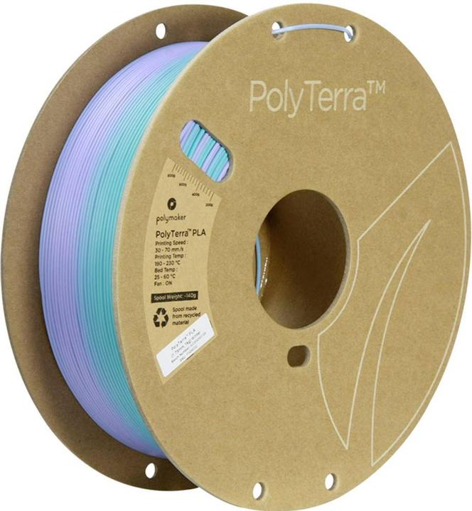 Productafbeelding Polymaker Polyterra PLA (1,75 mm, 1 kg) (PLA, 1.75 mm, 1000 g, Wit)