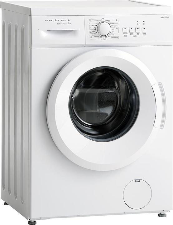 Produktbild Scandomestic WAH 1506 W - Waschmaschine - Breite: 59,5 cm - Tiefe: 40 cm - Höhe: 85 cm - 6 kg. - 120 (6 kg, Links)