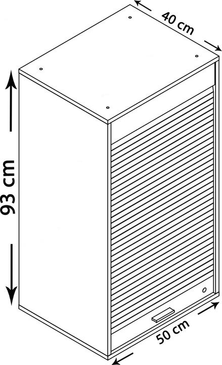 Produktbild VCM Aktos (50 x 40 x 93 cm)