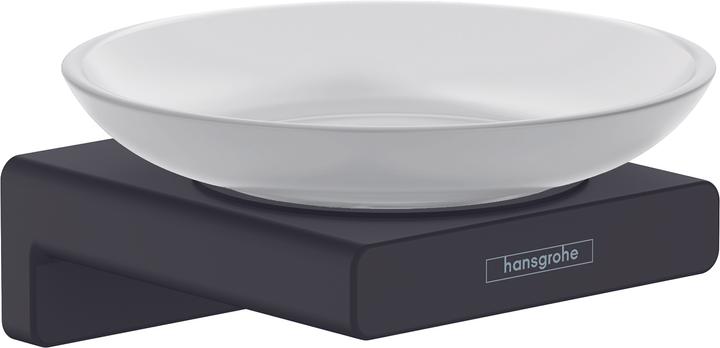Produktbild hansgrohe AddStoris Seifenhalter, Wandmontage, mattschwarz