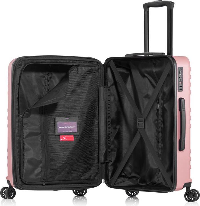 Actual product image Pack Easy Mena, Trolley-Koffer M, rosa (91 l)