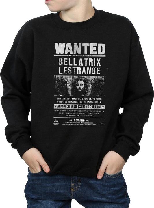 Produktbild Bellatrix Lestrange Wanted Sweatshirt Jungen (140, 146)