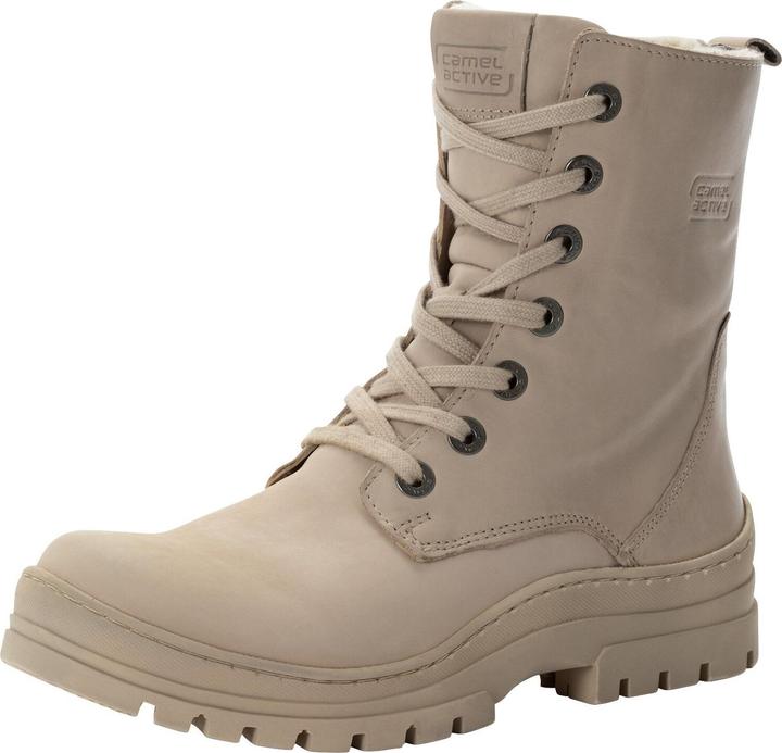 Camel Active Schnürboot Nappa aus hochwertigem Leder (37)