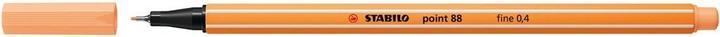 Immagine prodotto STABILO Fineliner - punta 88 - confezione da 10 - arancione chiaro (Arancione chiaro, 10 x)