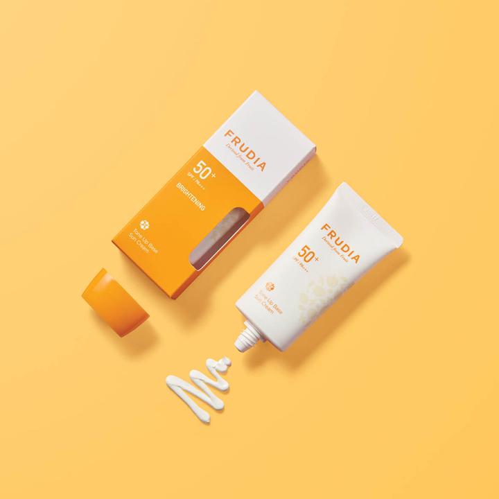 Immagine prodotto Frudia Base Sun Tone Up (Crema solare viso, SPF 50+, 50 ml, 50 g)