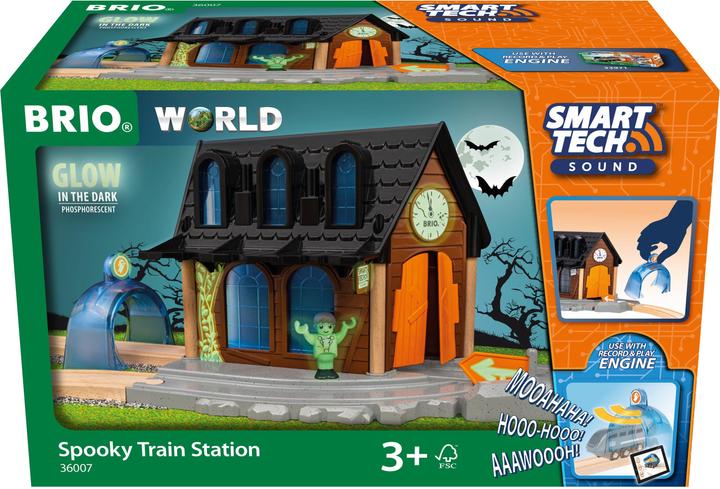 Actual product image Brio Spooky Train Station