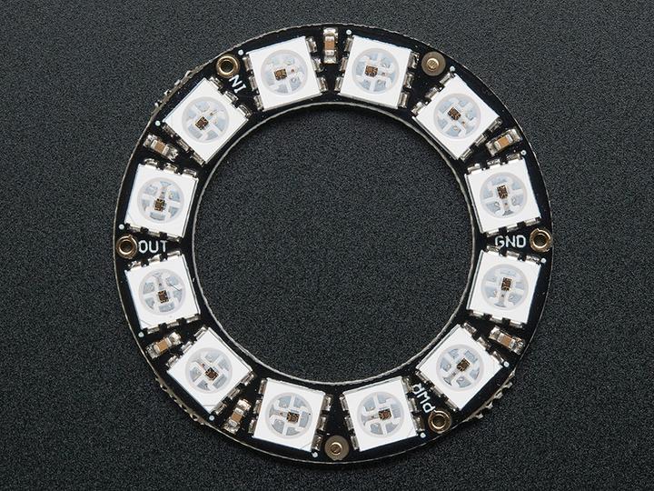 Immagine prodotto OEM Anello NeoPixel WS2812 con LED RGB a 12 pixel
