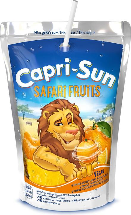 Produktbild Capri-Sun Safari Fruits (10 x 20 cl)