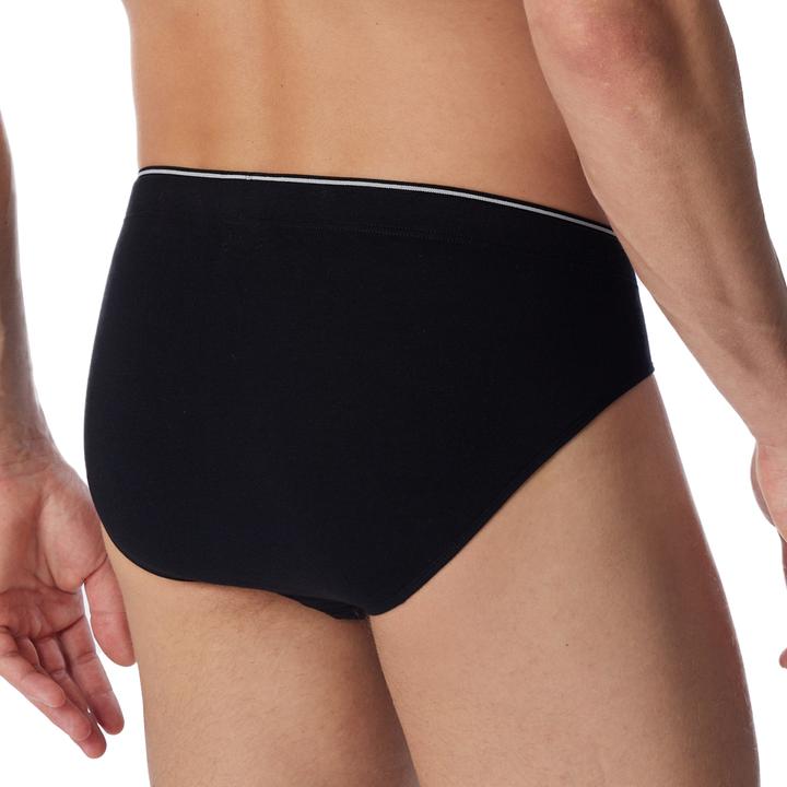 Actual product image Schiesser Pack of 3 95/5 Organic Cotton Supermini Briefs / Underpants (XXL, pack of 3)