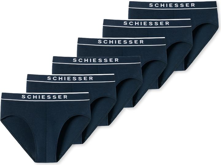 Immagine prodotto Schiesser Confezione da 6 slip / mutande Rio in cotone biologico 95/5 (XXL, confezione da 6)