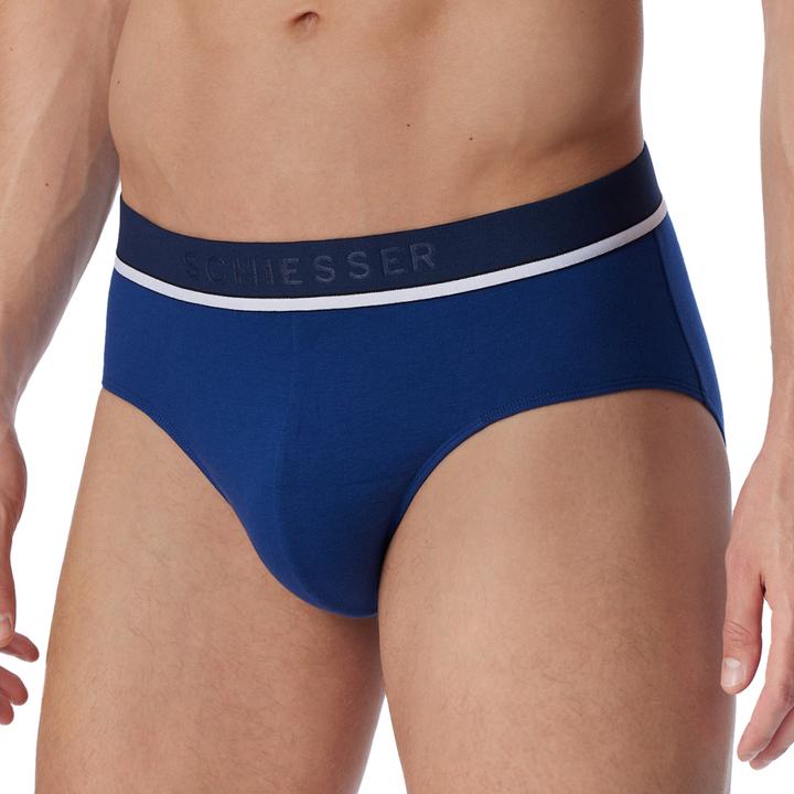 Actual product image Schiesser Pack of 6 95/5 Organic Cotton Rio Briefs / Underpants (XL, pack of 6)